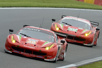 FERRARI 458 GT2 - 2012 FIA WORLD ENDURANCE CHAMPIONSHIP, RD 2 6 HOURS OF SPA