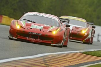 FERRARI 458 GT2 - 2012 FIA WORLD ENDURANCE CHAMPIONSHIP, RD 2 6 HOURS OF SPA