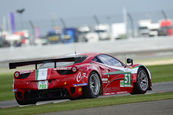 AF CORSE FERRARI 458 GT2 - SILVERTONE 6 HOURS 2012