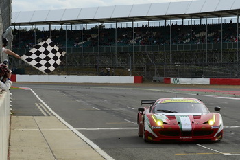 AF CORSE FERRARI 458 GT2 - SILVERTONE 6 HOURS 2012