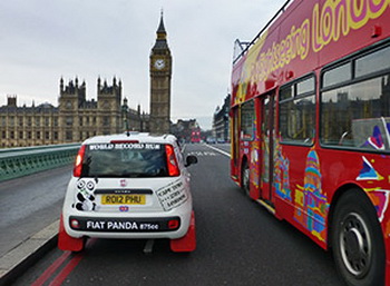 FIAT PANDA CAPETOWN TO LONDON 2013