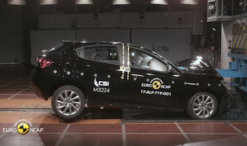  ALFA ROMEO EURO NCAP CRASH TEST 3 STAR 2017