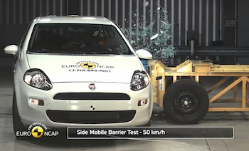 FIAT PUNTO EURO NCAP CRASH TEST 1 STAR 2017