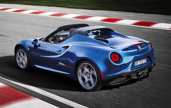 ALFA ROMEO 4C SPIDER ITALIA 2018