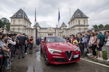 ALFA ROMEO STELVIO QUADRIFOGLIO - TURIN AUTO SHOW PARCO VALENTINO 2018