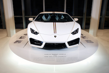 lamborghini Huracan Pope Francis Monaco Auction 2018