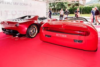 FERRARI MYTHOS AND SERGIO - 4TH TURIN AUTO SHOW PARCO VALENTINO 2018