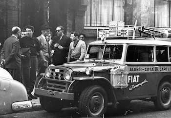 FIAT CAMPAGNOLA AFRICA CAPE TOWN - ALGIERS 1951