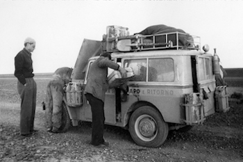 FIAT CAMPAGNOLA AFRICA CAPE TOWN - ALGIERS 1951