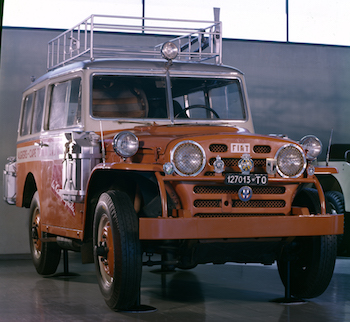 FIAT CAMPAGNOLA AFRICA CAPE TOWN - ALGIERS 1951