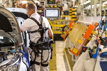 FIAT CHRYSLER AUTOMOVEIS BRAZIL EXOSKELETON BETIM 2018