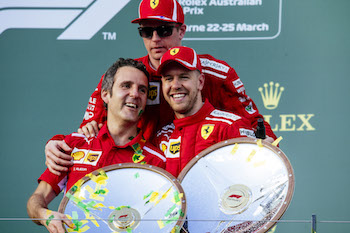 SCUDERIA FERRARI SF71H - 2018 AUSTRALIAN GRAND PRIX, MELBOURNE