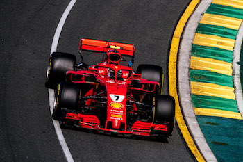 KIMI RAIKKONEN - SCUDERIA FERRARI SF71H - 2018 AUSTRALIAN GRAND PRIX, MELBOURNE