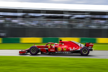 SEBASTIEN VETTEL - SCUDERIA FERRARI SF71H - 2018 AUSTRALIAN GRAND PRIX, MELBOURNE