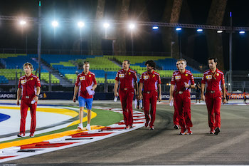 FERRARI - SINGAPORE F1 GRAND PRIX 2018