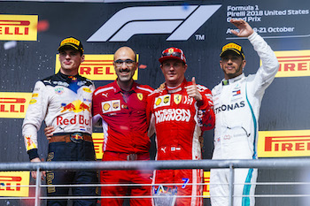 SCUDERIA FERRARI - UNITED STATES GRAND PRIX, AUSTIN 2018