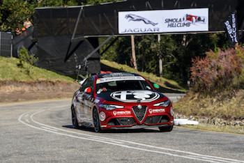 ALFA ROMEO GIULIA QUADRIFOGLIO - JAGUAR SIMOLA HILLCLIMB 2018