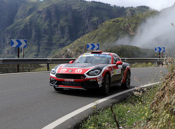 ALBERTO MONARRI - ABARTH 124 RALLY - 2018 RALLY ISLA CANARIAS