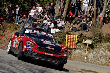 RAPHAEL ASTIER - ABARTH 124 RALLY - 2018 TOUR DE CORSE