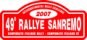 49TH RALLYE SANREMO