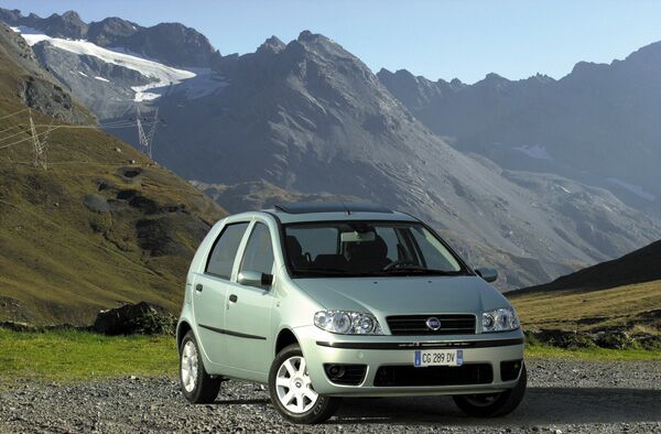 new Fiat Punto 2003 restyling