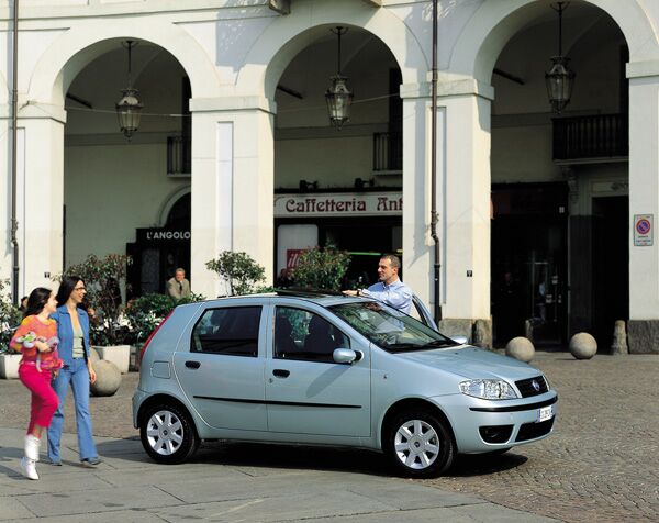 new Fiat Punto 2003 restyling