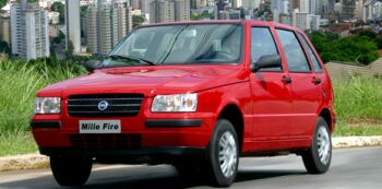 The facelifted 2004 Fiat Novo Mille