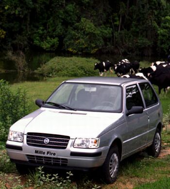 The facelifted 2004 Fiat Novo Mille