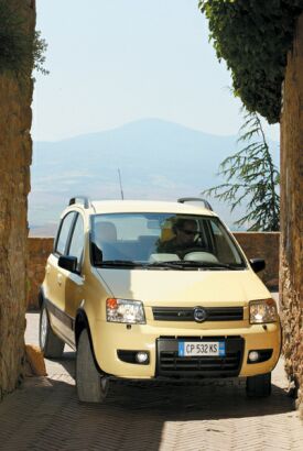 Fiat Panda 4x4 Climbing