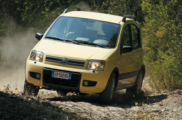 Fiat Panda 4x4 Climbing