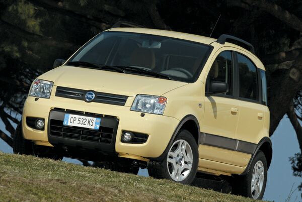 Fiat Panda 4x4 Climbing