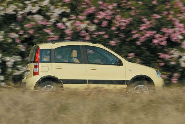 Fiat Panda 4x4 Climbing