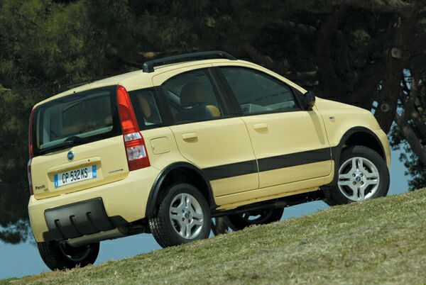 Fiat Panda 4x4 Climbing