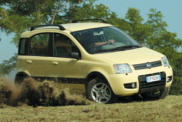 Fiat Panda 4x4 Climbing