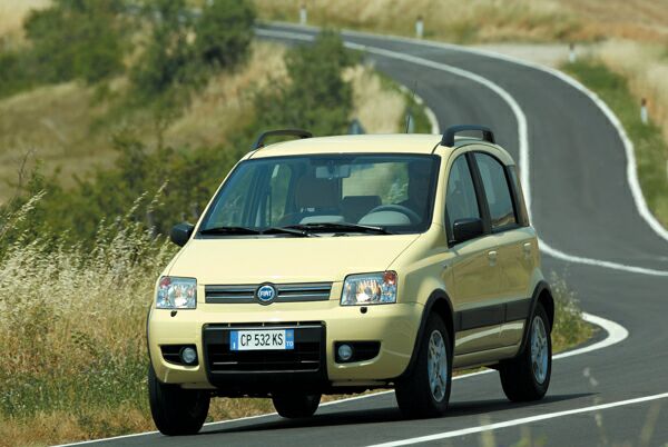 Fiat Panda 4x4 Climbing