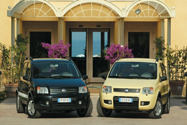 Fiat Panda 4x4 Climbing