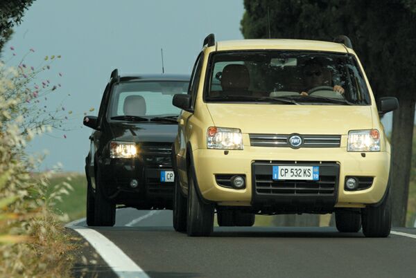 Fiat Panda 4x4 Climbing