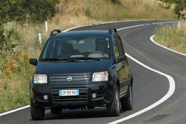 Fiat Panda 4x4 Climbing