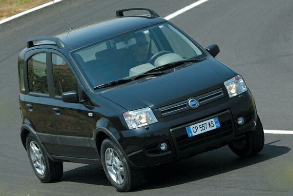 Fiat Panda 4x4 Climbing