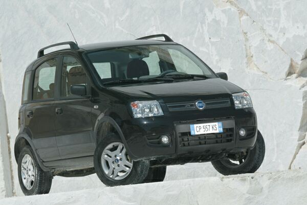 Fiat Panda 4x4 Climbing