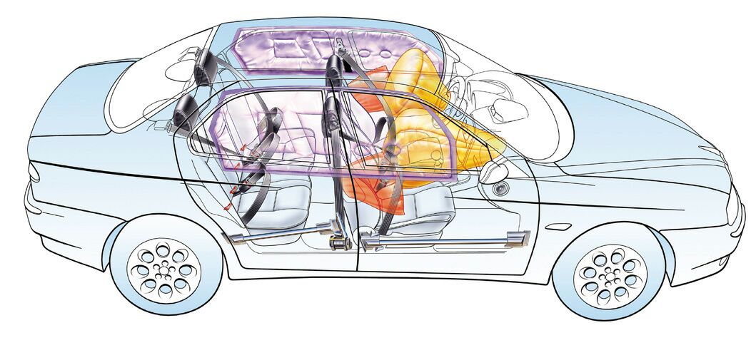 safety features of the new Alfa Romeo 156