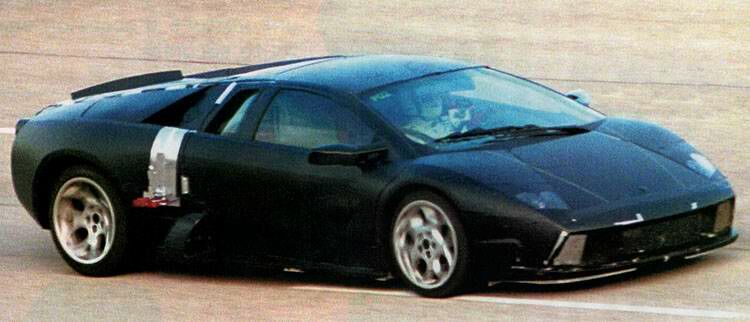 Lamborghini Diablo replacement, codename L147, caught testing