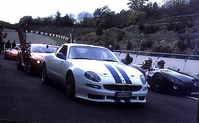 Maserati Trofeo GT on the Supercar Rally 2002