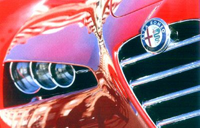 Italdesign Alfa Romeo Brera on the Supercar Rally 2002