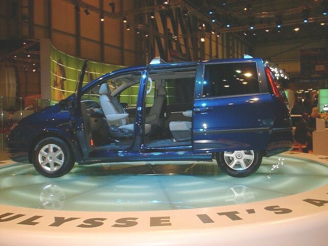 the new Fiat Ulysse MPV made its UK debut at the Birmingham International Motor Show