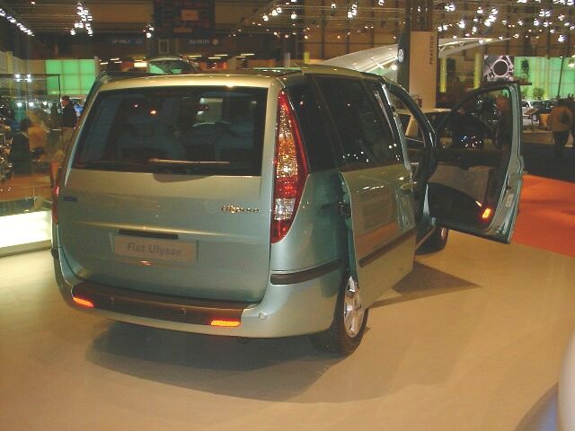 the new Fiat Ulysse MPV makes its UK debut at the Birmingham International Motor Show