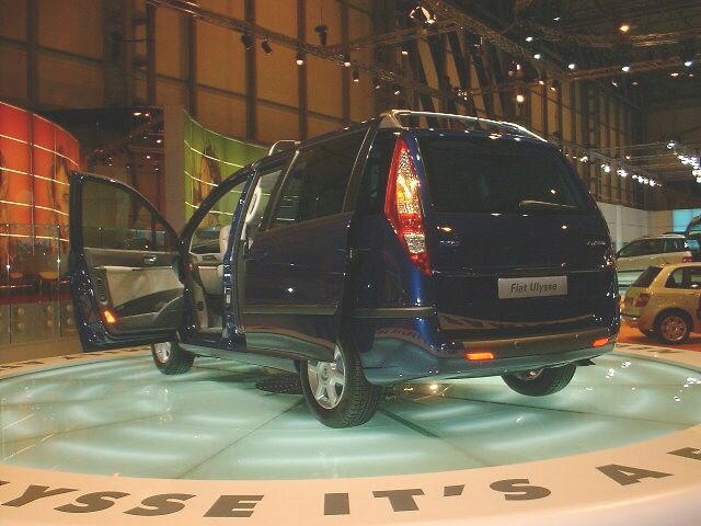 the new Fiat Ulysse 2.0 Prestigio Automatic at the Birmingham International Motor Show