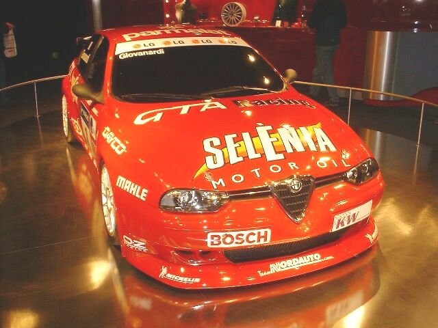 Alfa Romeo 156 GTA SuperTouring at the Birmingham Motor Show