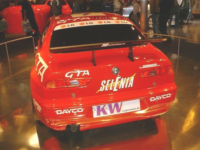 Alfa Romeo 156 GTA SuperTouring at the Birmingham Motor Show