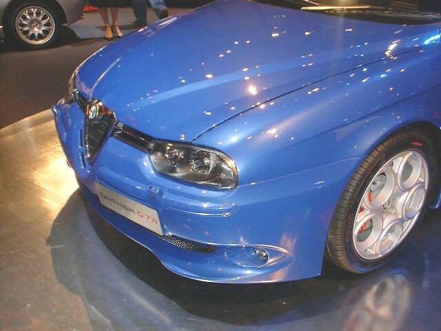 Alfa Romeo 156 Sportwagon GTA at the Birmingham Motor Show